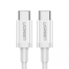 UGREEN Type C Male to Type C Male 2.0 Data Cable White 1M